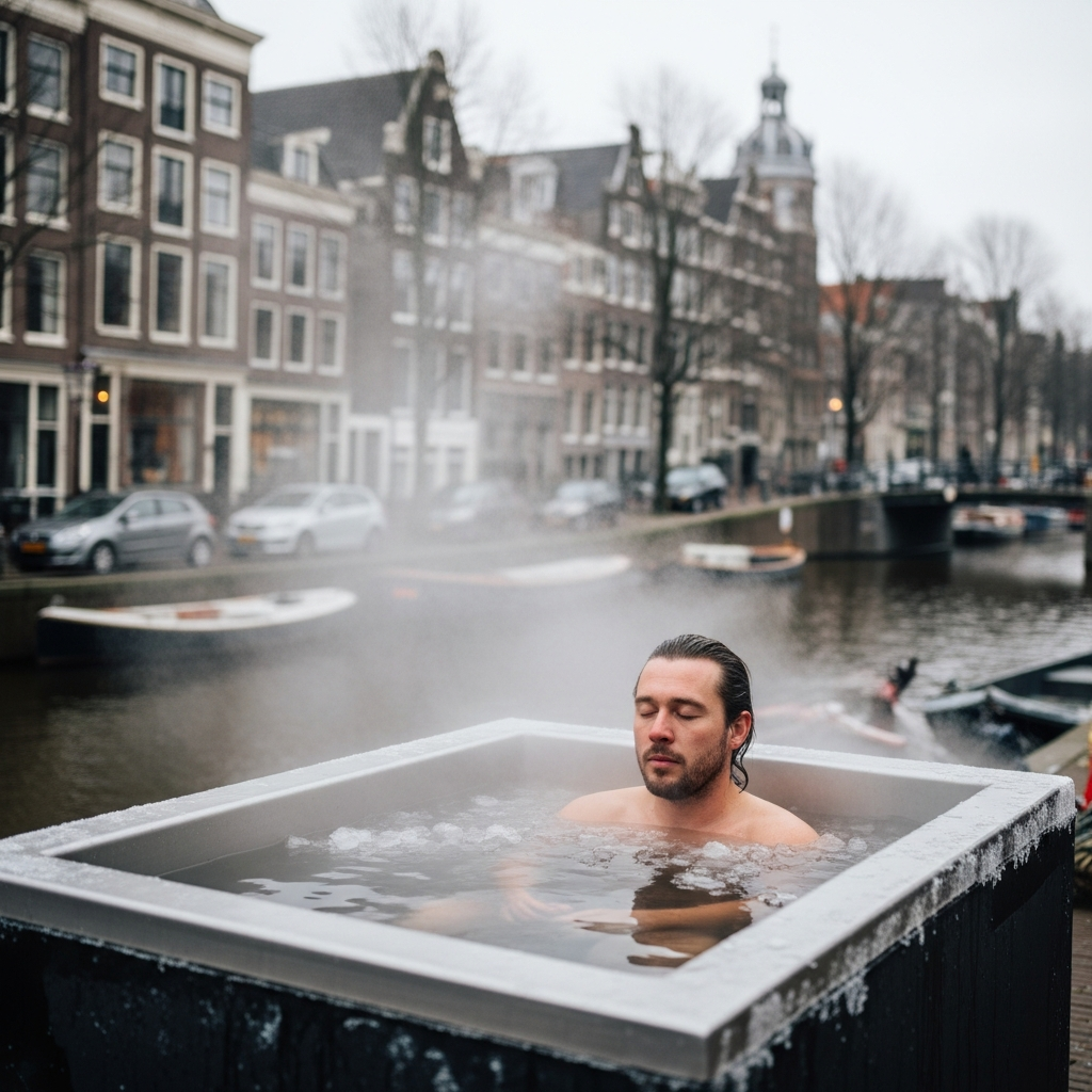 Wim Hof method, Amsterdam