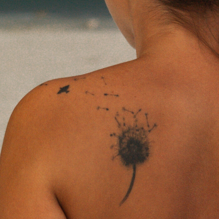 Dotwork tattoo, Amsterdam